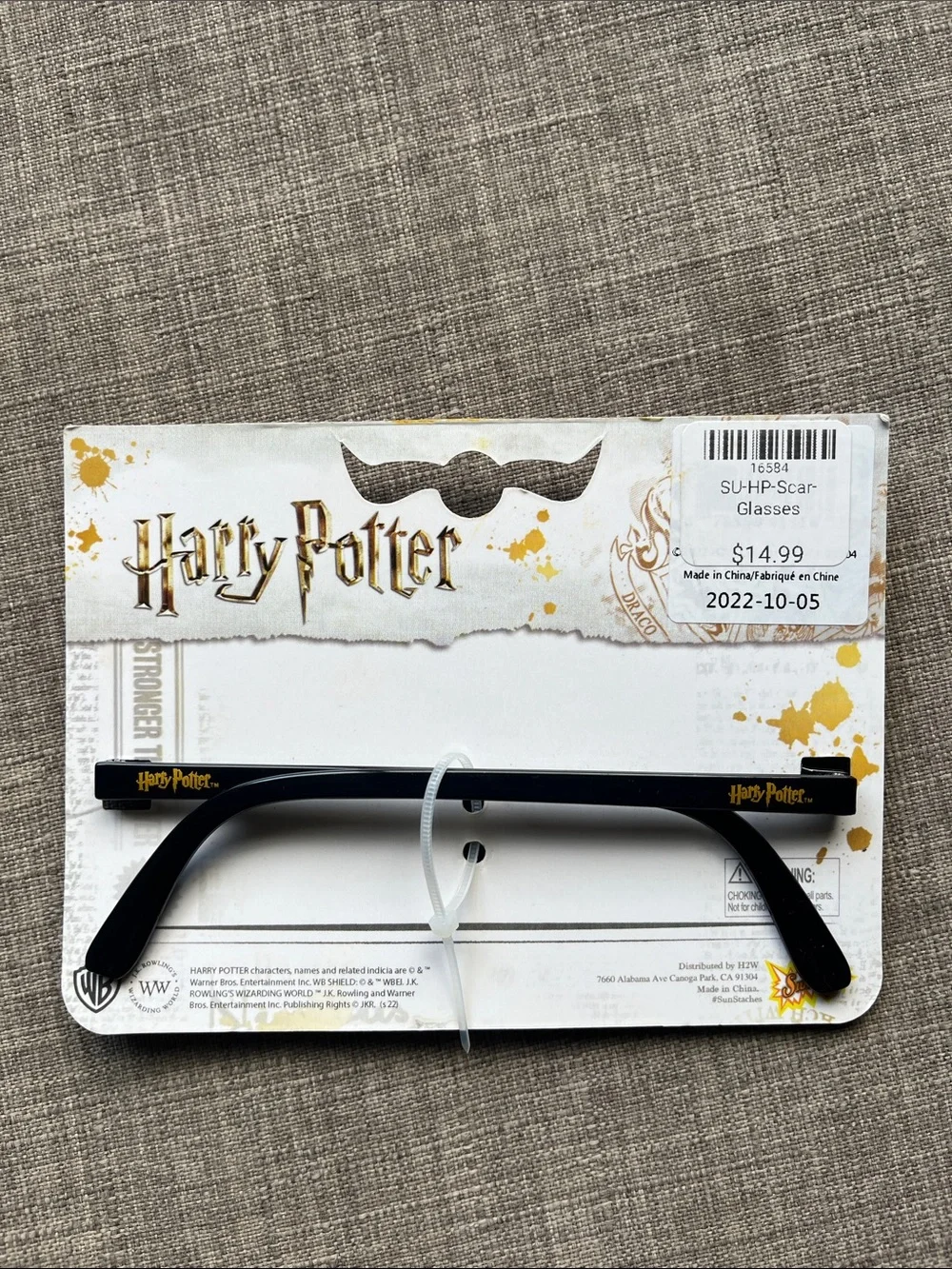 Harry Potter Scar Costume Glasses